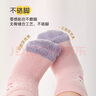 尼多熊嬰兒襪子冬加厚棉襪加絨保暖毛圈襪女寶寶中筒襪子兒童 曬單實(shí)拍圖