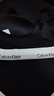 Calvin Klein內(nèi)衣【七夕禮盒明星同款摩登引力帶】女ck輕運動美背文胸QF3785AD 001-太空黑 L 推薦75D-85C 曬單實拍圖