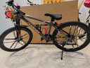 鳳凰山地自行車(chē)男士女士成人學(xué)生鋁合金禧瑪諾變速減震城市通勤山地車(chē) 灰色/十刀【鎂合金一體車(chē)圈】 26英寸【身高160-180左右】 27速藍圖A5/鋁合金架 曬單實(shí)拍圖