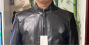 凱撒（KAISER）皮夾克男士立領(lǐng)pu皮衣秋冬中青年機車(chē)單皮外套KS81375 曬單實(shí)拍圖