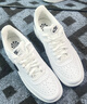 耐克男子透氣平底運動(dòng)鞋冬季板鞋NIKE COURT VISION LOW DH2987 101白色/黑/白色 43 曬單實(shí)拍圖