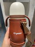 世喜嬰兒保溫杯幼兒小月齡316L不銹鋼吸管學(xué)飲杯外出保溫奶瓶學(xué)生套款 曬單實拍圖