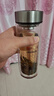 希諾抗菌玻璃杯高檔水杯泡茶杯子男教師節(jié)禮物老師實(shí)用XN-9303 360mL 曬單實(shí)拍圖