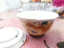 施錦高品質(zhì)琺瑯彩茶具宮廷彩龍鳳蓋碗國潮手繪茶道三才碗陶瓷泡茶碗 琺瑯彩金絲萬(wàn)花蓋碗容量180ML 曬單實(shí)拍圖
