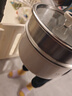 小熊（Bear）316L不銹鋼奶鍋+蒸籠嬰兒寶寶輔食鍋陶瓷18cm小奶鍋湯鍋JG020-P04 曬單實(shí)拍圖