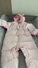 巴拉巴拉童裝嬰兒羽絨服連體衣2025寶寶冬裝加厚哈衣爬服萌趣208425120214 曬單實(shí)拍圖