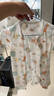 乖奇熊嬰兒衣服夏季薄款寶寶睡衣新生兒短袖連體衣純棉哈衣夏天裝爬爬服 曬單實(shí)拍圖