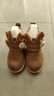 巴拉巴拉兒童雪地靴男寶女寶棉靴加厚加絨短靴2024新冬季靴子208424141241 曬單實(shí)拍圖