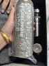 JRINKTEEA日本品牌純鈦保溫杯鈦水杯車(chē)載男士燜泡茶杯茶水分離杯戶(hù)外喝茶杯 升級款隕花銀+杯套500ml無(wú)噴漆 曬單實(shí)拍圖