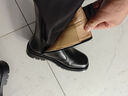 KGV切爾西靴男士長(cháng)筒秋季機車(chē)煙筒側拉鏈一腳蹬高幫厚底增高馬丁靴 黑色 43 標準皮鞋碼 曬單實(shí)拍圖