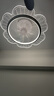 雷士（NVC）LED照明風(fēng)扇燈吸頂吊扇燈全光譜臥室搖頭【政府補貼】42瓦包安裝 曬單實(shí)拍圖