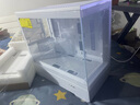 愛國者（aigo）星璨嵐 白色 游戲電腦臺式主機(jī)箱 支持360水冷 M-ATX主板/四面快拆/270°海景房/5090顯卡 曬單實(shí)拍圖