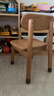 源氏木語(yǔ)兒童家具兒童學(xué)習椅實(shí)木寶寶靠背板凳小戶(hù)型家用小巧矮凳客廳臥室兒童椅 (橡木原木色)0.32米兒童椅 曬單實(shí)拍圖