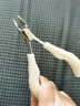 GERTHRON德國剪刀甲溝炎專(zhuān)用原裝斜口指甲刀單個(gè)家用尖鷹嘴鉗修腳神器 升級款鏡光鷹嘴鉗 【尖長(cháng)刃薄】 曬單實(shí)拍圖