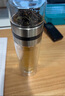 日本進(jìn)口茶水分離杯泡茶師450ML 雙層玻璃泡茶水杯保溫杯 泡茶師【高硼硅加厚底】 450ml 曬單實(shí)拍圖