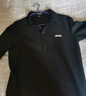 吉普（JEEP）長(cháng)袖T恤男秋冬季寬松休閑polo領(lǐng)打底衫男士衣服男裝 黑色 XL 曬單實(shí)拍圖