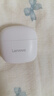 聯(lián)想（Lenovo）藍(lán)牙耳機(jī)2025最新款超長續(xù)航半入耳式聯(lián)想正品5.4通話降噪無線耳機(jī)運動游泳音樂游戲 櫻花白|8月金標(biāo)頂配|天籟之音 曬單實拍圖