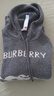 博柏利（BURBERRY）新品 男士針織馬術(shù)騎士徽標提花連帽長(cháng)袖羊毛衫針織衫男裝禮物男 8101957 灰色 S 曬單實(shí)拍圖