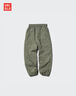 優(yōu)衣庫童裝男童女童工裝束腳褲長(cháng)褲休閑戶(hù)外防蚊輕薄褲子476760 56 橄欖色 130 曬單實(shí)拍圖