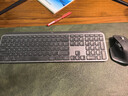 羅技（Logitech）MX Keys s無(wú)線(xiàn)鍵盤(pán)鼠標套裝 高端商務(wù)辦公鍵鼠套裝智能背光全尺寸鍵盤(pán) MX Keys S+Master3S黑+大桌墊 曬單實(shí)拍圖