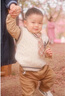 G.DUCKKIDS童裝男童秋裝套裝兒童服裝男寶寶春秋季學(xué)院風(fēng)三件套1小男孩衣服 米白色8223款-春秋 90 尺碼1~2歲【 80-90cm】cm 曬單實(shí)拍圖