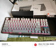 狼蛛（AULA）F87Pro V2客制化無(wú)線(xiàn)機械鍵盤(pán) 藍牙/2.4G/有線(xiàn)三模連接 全鍵熱插拔gasket結構電競游戲辦公鍵盤(pán) F87ProV2超神版【流星冰淇淋軸】主題熱升華 曬單實(shí)拍圖