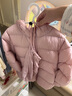 優(yōu)衣庫(kù)嬰幼兒寶寶高級(jí)輕型羽絨拉鏈連帽外套外套羽絨服478431 10 水粉色 100 曬單實(shí)拍圖