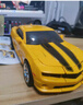 變形金剛（TRANSFORMERS）兒童玩具正版授權遙控汽車(chē)機器人男孩生日禮物大黃蜂三電版 曬單實(shí)拍圖