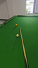 健英臺球桌家用黑8美式標準成人斯諾克桌球臺室內中式八球桌球案JY206 9尺 新款玫瑰金 (高配)（贈集球器） 曬單實(shí)拍圖