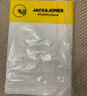 杰克·瓊斯（JACK&JONES）25年男裝短袖T恤男夏季舒適男士T恤涼感多色半袖純色水洗不易走形 本白色A06 M 175 曬單實(shí)拍圖