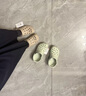 卡駱馳（CROCS）洞洞鞋貝雅男鞋女鞋輕便耐磨一腳蹬拖鞋休閑鞋|10126 卵石色-2V3 36 /37(220mm) 曬單實拍圖