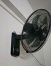 先科（SAST）全金屬壁扇廚房風(fēng)扇壁掛電風(fēng)扇掛壁式掛墻家用宿舍餐廳遙控墻壁掛扇廁所衛生間浴室洗手間工業(yè)電扇 16英寸  308 機械+電源線(xiàn)加長(cháng) 曬單實(shí)拍圖