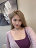 La Martina項鏈女2025新款碎銀子珍珠項鏈女輕奢高端純銀吊墜頸鏈配飾 碎銀珍珠雙層項鏈 曬單實(shí)拍圖
