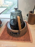 全度玻璃提梁壺家用小型電陶爐煮茶器燒水壺大容量保溫玻璃茶壺 提梁壺（煙灰色）+康米電陶 曬單實拍圖