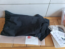 京東京造【10A抗菌T】長袖t恤男衛(wèi)衣打底衫衣服白小T男裝 黑色 3XL 曬單實(shí)拍圖