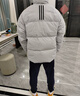 阿迪達斯 （adidas）冬季男子通勤防風保暖上衣立領(lǐng)運動70%鴨絨羽絨服 XL碼 曬單實拍圖
