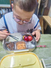 雙槍?zhuān)⊿uncha）鈦健康飯盒小學(xué)生上班族可微波爐比316好不銹鋼餐盒1.5L配保溫袋 曬單實(shí)拍圖