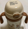 蘇泊爾（SUPOR）寶寶學(xué)飲杯兒童保溫杯彈蓋水杯吸管杯純鈦幼兒園1-3歲小童喝牛奶 曬單實(shí)拍圖