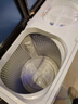 長(cháng)虹半自動(dòng)波輪洗衣機 家用老式雙缸雙桶 洗脫一體機 大容量脫水甩干機 以舊換新 洗脫21.8公斤【洗滌15公斤+雙不銹鋼桶】 曬單實(shí)拍圖