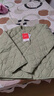 鴨鴨（YAYA）佟麗婭同款輕薄羽絨服女短款2025秋冬簡(jiǎn)約潮流保暖鴨絨外套女士A 抹茶綠色 XL (170) 曬單實(shí)拍圖
