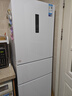 美的（Midea）283白色三門(mén)三開(kāi)門(mén)大容量家用小型電冰箱一級能效風(fēng)冷無(wú)霜租房小冰箱多門(mén)以舊換新【國家補貼】 曬單實(shí)拍圖