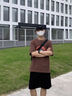 NASA GISS短褲男夏季休閑五分褲男士寬松運動(dòng)籃球褲百搭沙灘褲 灰色 2XL  曬單實(shí)拍圖