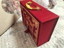 RICH YOUR HOME德國品質(zhì)禮金盒彩禮現金禮盒彩禮盒子錢(qián)盒子訂婚布置裝飾結婚天作之-中號三件套中式禮金箱 曬單實(shí)拍圖
