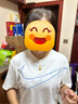周大生黃金吊墜足金福字鏤空八寶羅盤(pán)掛墜送女友老婆紀念情人節禮物 約5.4g（贈黑色頸繩） 曬單實(shí)拍圖