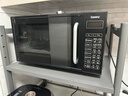 格蘭仕【國家補貼】家用微波爐微烤一體機烤箱光波爐700瓦節能省電 20升平板易清潔 快速解凍智能菜單DG 黑色（微波燒烤一體） 曬單實(shí)拍圖
