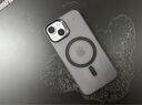 邦克仕（Benks）適用蘋(píng)果14手機保護殼 iPhone14/13防摔磁吸殼 耐磨男女通用款保護套不沾指紋 黑 曬單實(shí)拍圖
