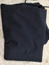 優(yōu)衣庫女裝麻混紡舒適長(cháng)褲/休閑褲新款482246 69 藏青色 M 曬單實(shí)拍圖