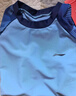 李寧（LI-NING）兒童泳衣男孩中大童游泳衣青少年分體兩件套泳衣泳褲8671藍色140 曬單實(shí)拍圖