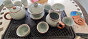 京東京造 茶具整套 功夫茶具套裝帶茶盤(pán)茶壺茶杯 天青汝窯西施壺 16件 曬單實(shí)拍圖