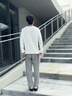 名創(chuàng  )優(yōu)品（MINISO）打底衫男冬季親膚保暖雙面絨內搭圓領(lǐng)加絨加厚長(cháng)袖t恤 白 L  曬單實(shí)拍圖